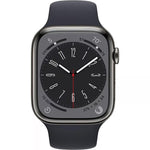 Apple Watch Series 8 45MM Stainless Steel GPS Graphite - As New - Pre-owned