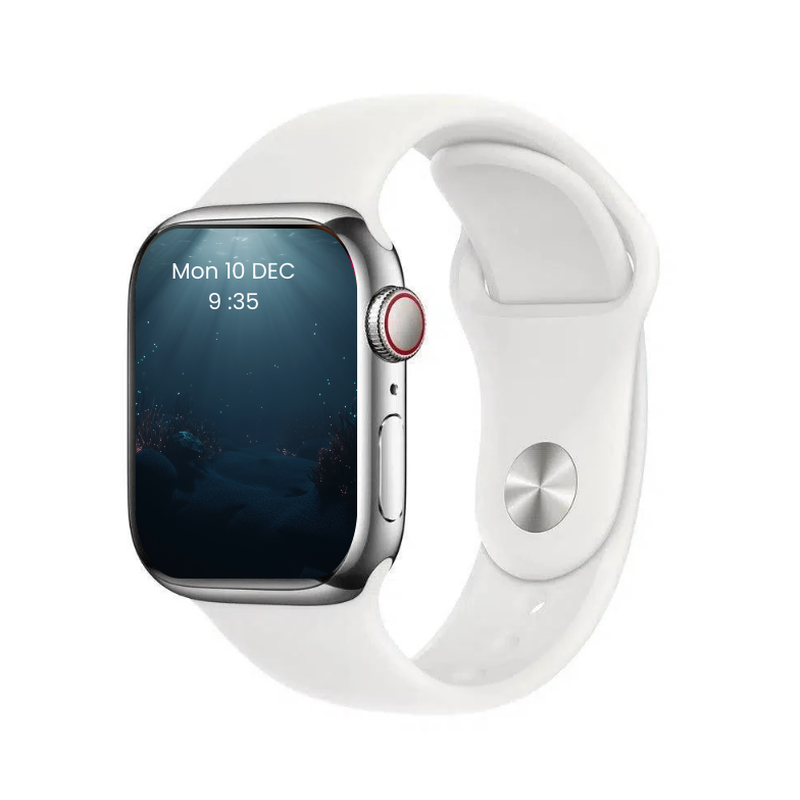 Apple Watch Series 9 45MM Stainless Steel GPS + Cellular Silver - Good Pre-owned