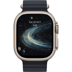 Apple Watch Ultra 2 49MM Natural Titanium GPS + Cellular Ocean Band - Excellent Pre-owned