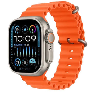 Apple Watch Ultra 2 49MM Titanium GPS + Cellular Ocean Band - Excellent Pre-owned