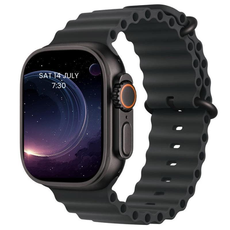 Apple Watch Ultra 2 49mm Black Titanium GPS + Cellular with Ocean Band (100% Battery) - Excellent Pre-owned