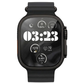 Apple Watch Ultra 3 49mm Black Titanium GPS + Cellular with Black Ocean Band (100% Battery) - Excellent Pre-owned