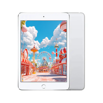 Apple iPad Mini 4 (2015) 32GB Wifi Silver - Excellent - Refurbished (New Battery)