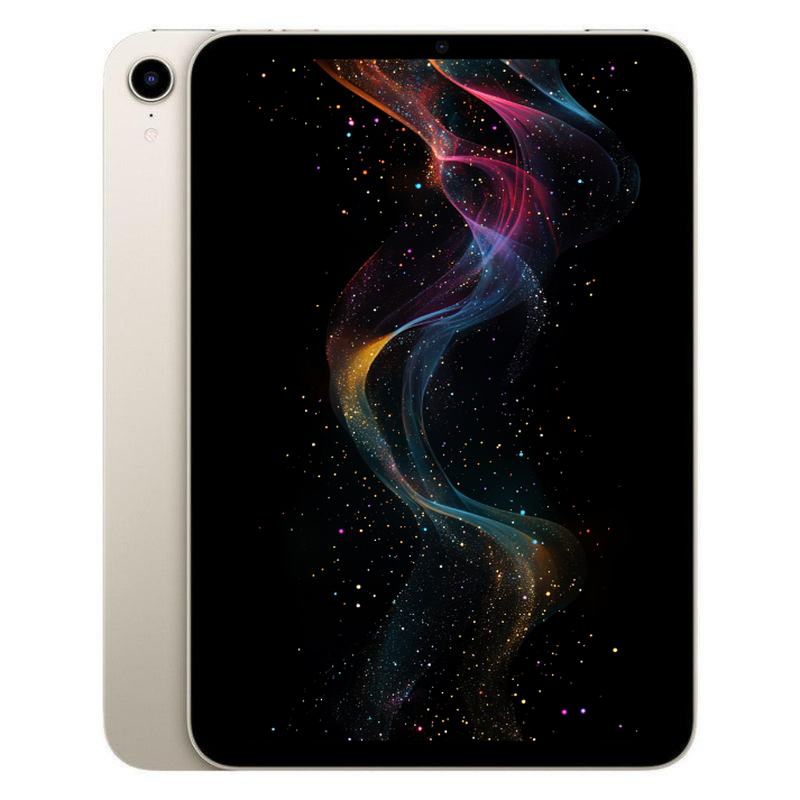 Apple iPad Mini 6 (2021) 256GB Wifi + Cellular (100% Battery) Starlight - Excellent Pre-owned