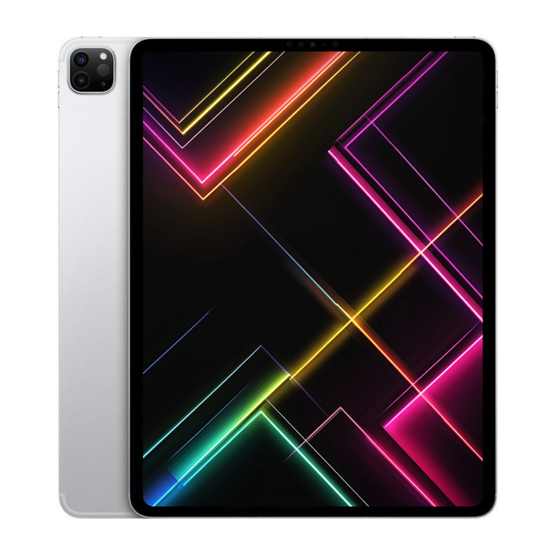 Apple iPad Pro 12.9" Gen 6 (2022) Wifi + Cellular 128GB (100% Battery) Silver - Excellent Pre-owned