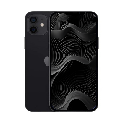 Apple iPhone 12 64GB Black (100% Battery) - Premium Pre-owned