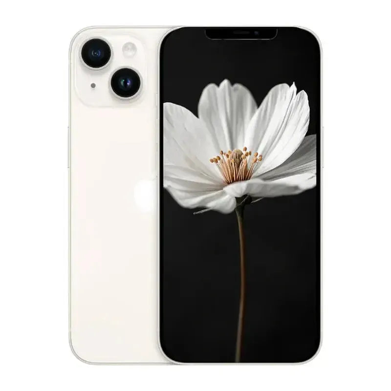 Apple iPhone 14 5G 128GB Starlight (100% Battery) - Excellent Pre-owned (eSIM model)