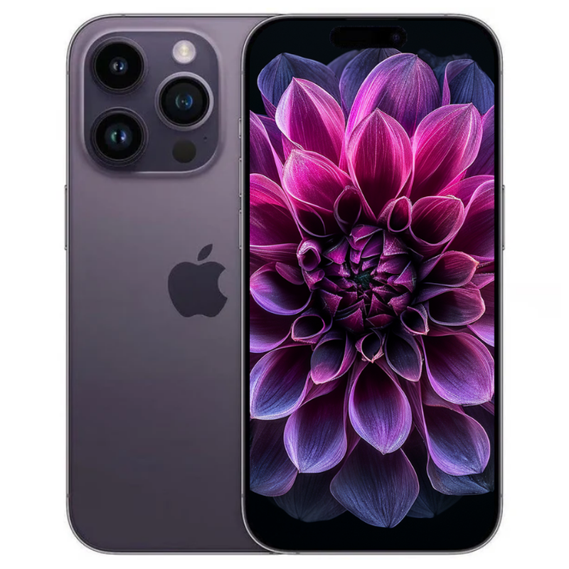 Apple iPhone 14 Pro 5G 128GB Deep Purple - Excellent Pre-owned (eSIM Model)