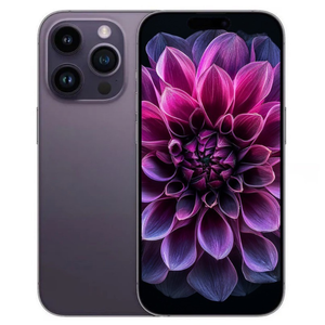 Apple iPhone 14 Pro 5G 256GB Deep Purple (New Battery) - Good Refurbished -eSIM Model