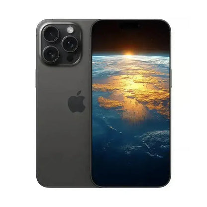 Apple iPhone 15 Pro Max 512GB (100% Battery) Black Titanium - Premium Pre-owned (eSIM Model)