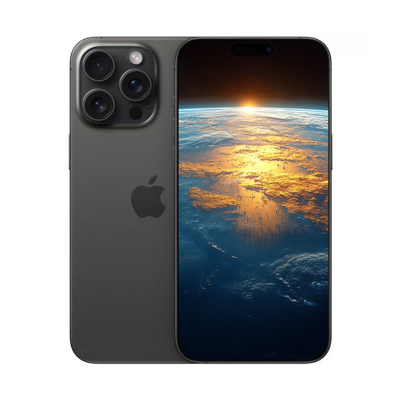 Apple iPhone 15 Pro Max 512GB Black Titanium - Excellent Pre-owned (eSIM Model)