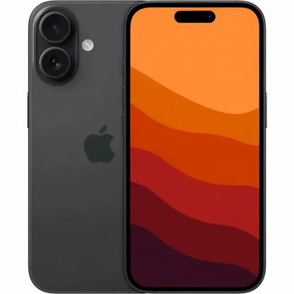 Apple iPhone 16 128GB (100% Battery) Black Excellent - Pre-owned (eSIM Model)