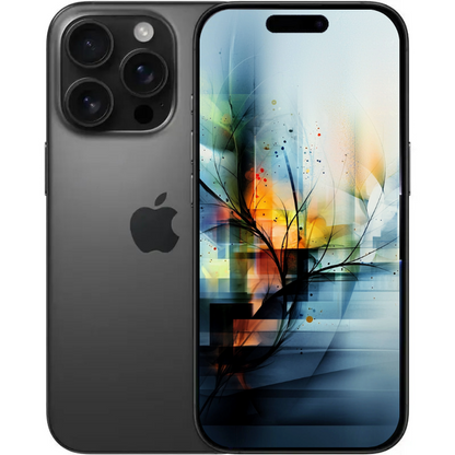 Apple iPhone 16 Pro 512GB (Single SIM + eSIM) Black Titanium (100% Battery) Excellent - Refurbished