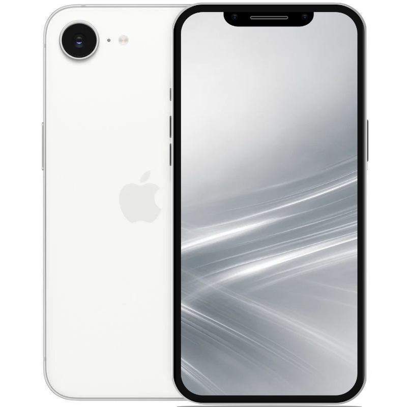 Apple iPhone 16e 128GB White Premium - Pre-owned (100% Battery Health)