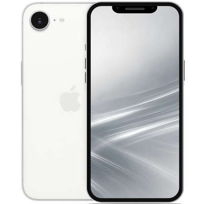 Apple iPhone 16e 128GB White (eSIM Only) (100% Battery Health) - Premium Pre-owned