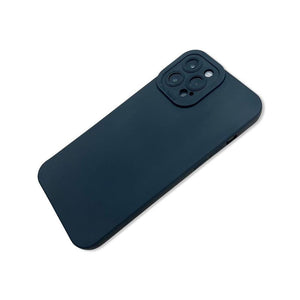 Black Silicone Back Cover Case for iPhone 12 Pro Max