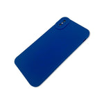 Blue Silicone Back Cover Case for iPhone XS MAX