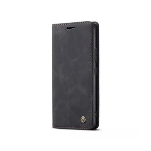 Caseme Magnetic Flip PU Leather Wallet Case for iPhone 11 Pro Max - Black