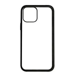 Clear Back Case With Black Frame - For iPhone 12 / 12 Pro