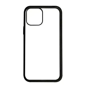 Clear Back Case With Black Frame - For iPhone 12 Pro Max