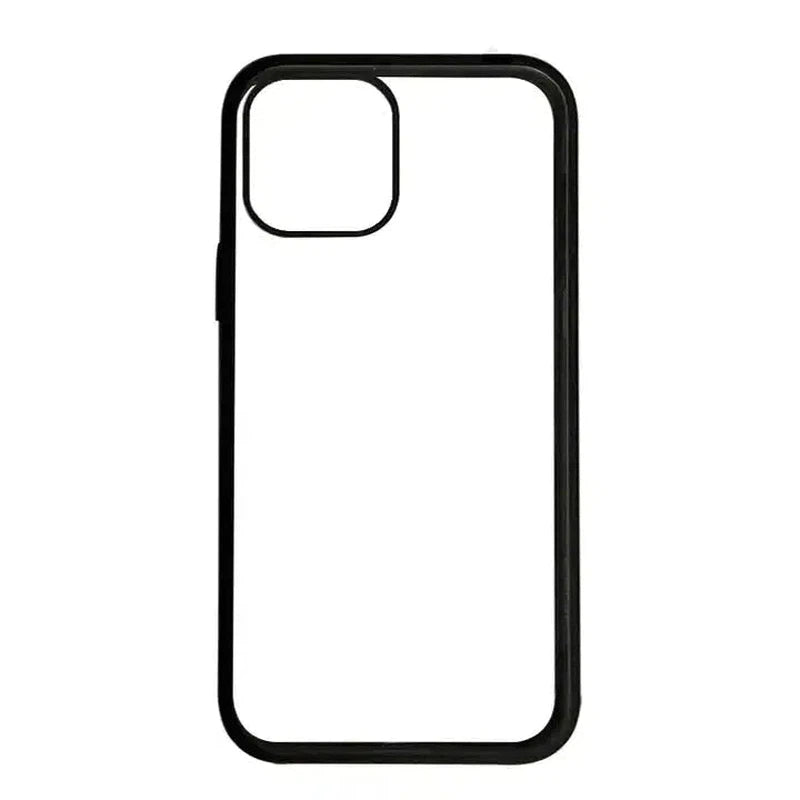 Clear Back Case With Black Frame - For iPhone 13