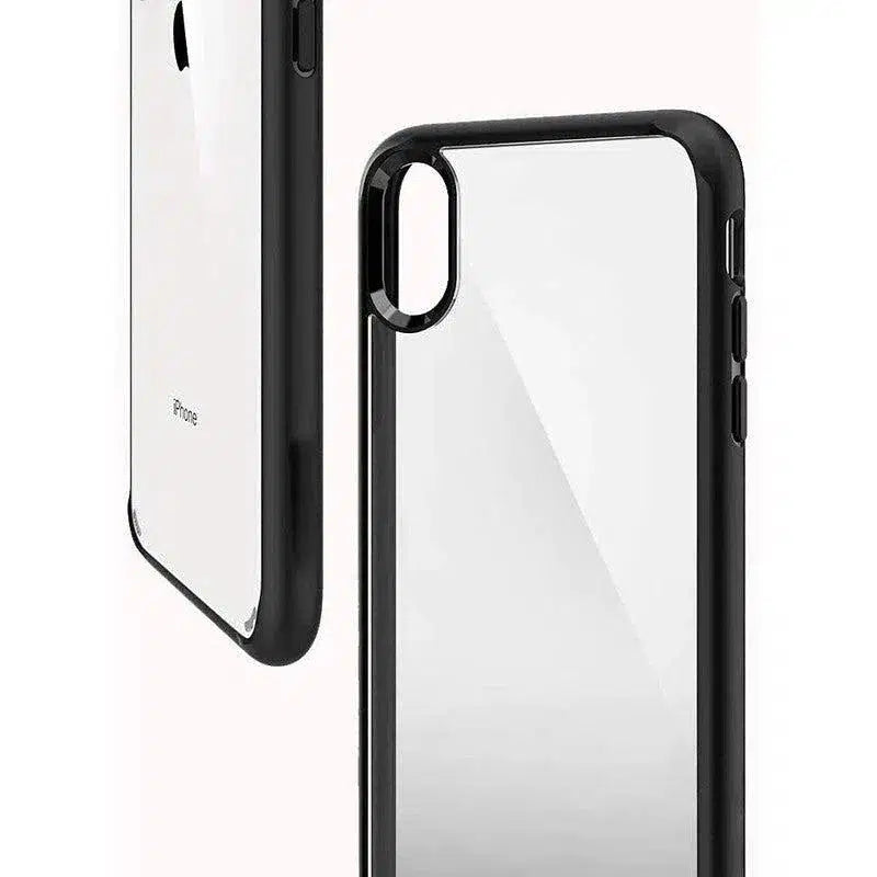 Clear Back Case With Black Frame - For iPhone XR