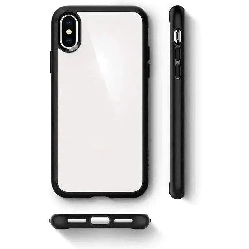 Clear Back Case With Black Frame - For iPhone XR