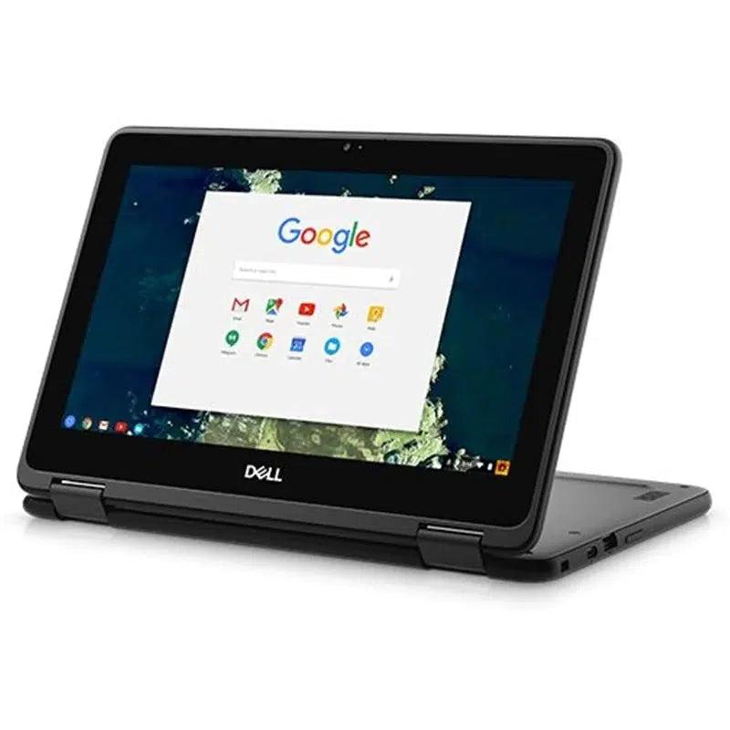 Dell Chromebook 11 5190 11.6" Touch 4GB 32GB Skinned Black - Very Good - Pre-owned