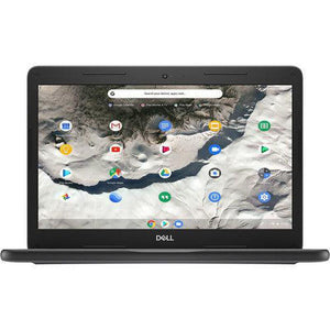 Dell Chromebook 14" 3400 Dual USB - C 4GB 32GB Black Skinned - Very Good - Preowned