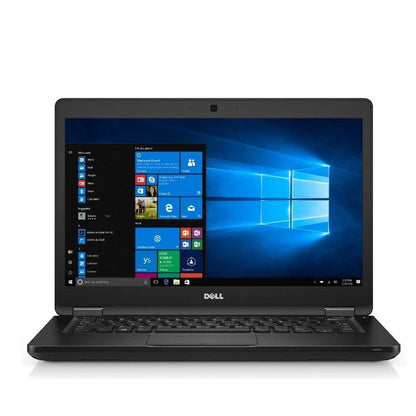 Dell Latitude 5480 14" i5 8GB 256GB (100% Battery) Black - Excellent Pre-owned