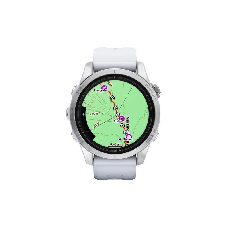 Garmin Smart Watch Epix pro 47MM GPS Bluetooth Titanium Silver - Good Pre-owned