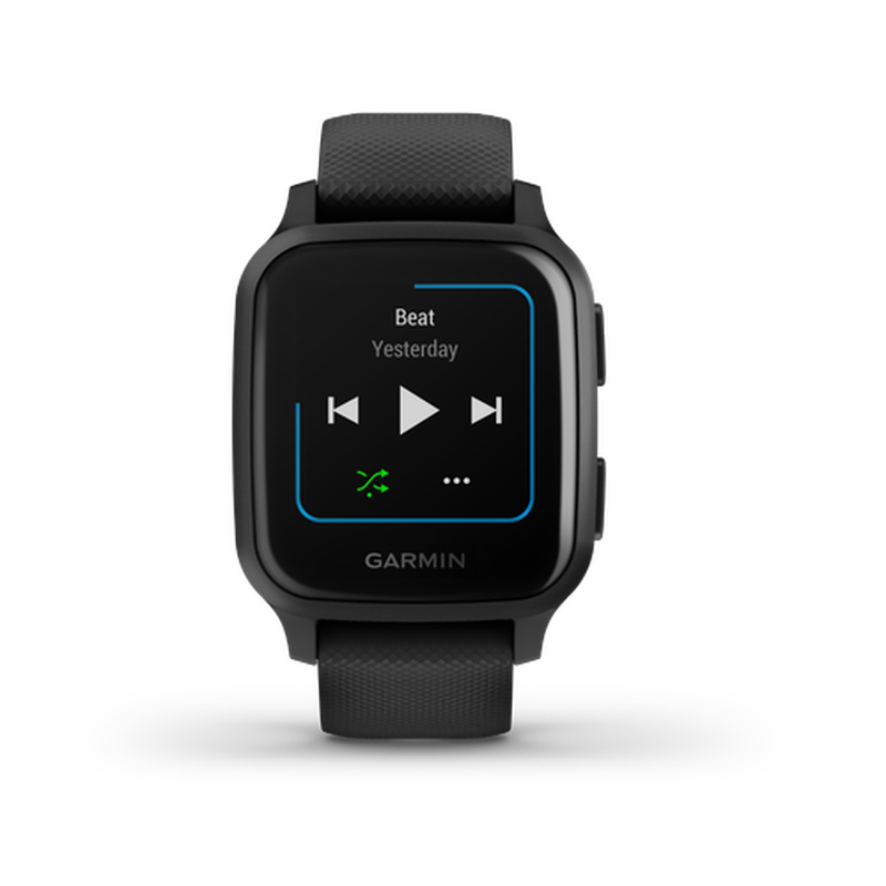 Garmin Venu SQ Music GPS Watch 40MM Black - Excellent Pre-owned