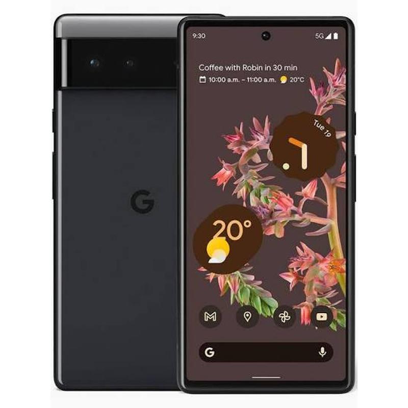 Google Pixel 6 8GB 128GB Stormy Black Acceptable - Pre-owned