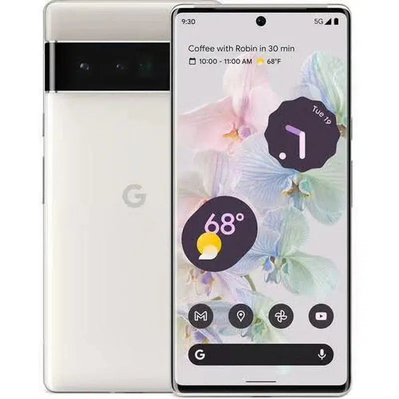 Google Pixel 6 Pro 5G 128GB Cloudy White - As New - Pre-owned
