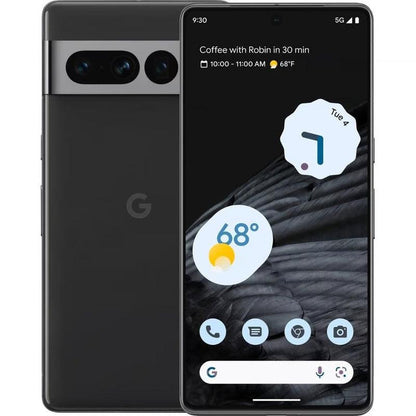 Google Pixel 7 Pro 5G 12GB RAM 128GB Storage Obsidian - Excellent - Certified Pre-owned