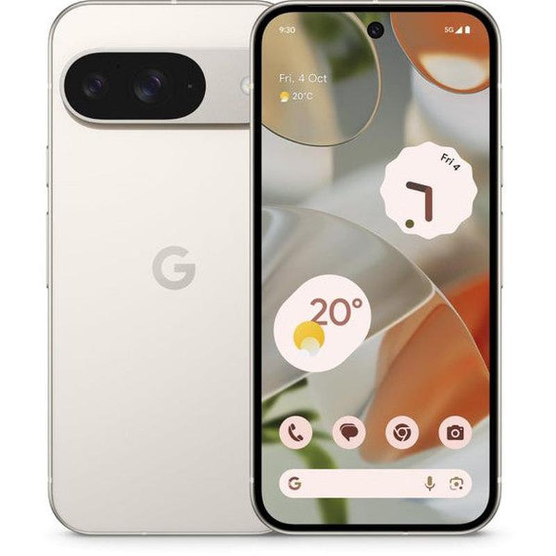 Google Pixel 9 12GB RAM 128GB Porcelain Excellent - Pre-owned