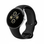 Google Pixel Watch 2 Bluetooth + LTE Silver w/-Black (GC3) - Excellent Pre-Owned
