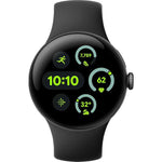 Google Pixel Watch 3 45MM Bluetooth + LTE Black - Good Pre-owned