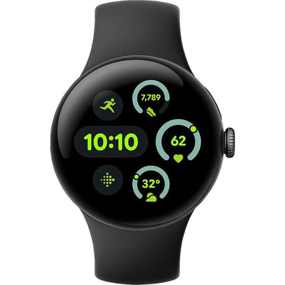 Google Pixel Watch 3 45MM Bluetooth + LTE Black - Good Pre-owned
