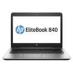 HP EliteBook 840 G3 14-inch Intel Core i5-6300U 8GB RAM 256GB Silver - Good Pre-owned