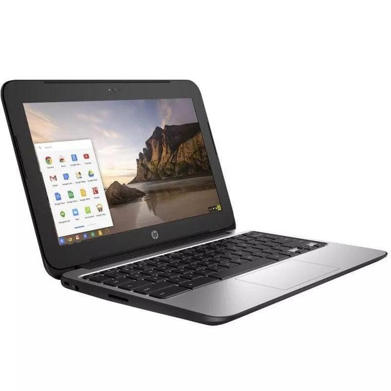 HP G5 11" Chromebook 4GB RAM 16GB Touch Screen Black Skinned Excellent - Pre-owned