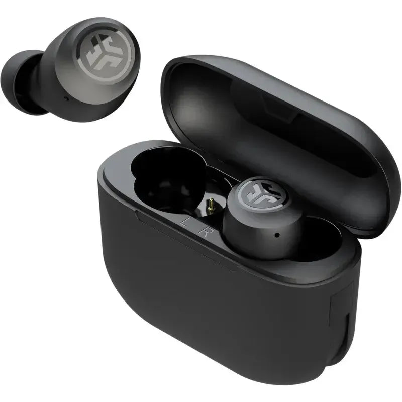 JLab Go Air Pop True Wireless Earbuds - Black - Excellent Pre-owned
