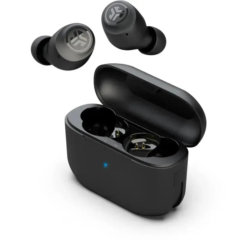 JLab Go Air Pop True Wireless Earbuds - Black - Excellent Pre-owned