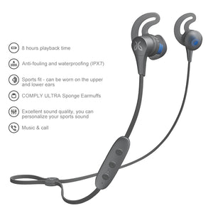 Jaybird X4 Wireless Sport Bluetooth Headphones - Grey Open Box
