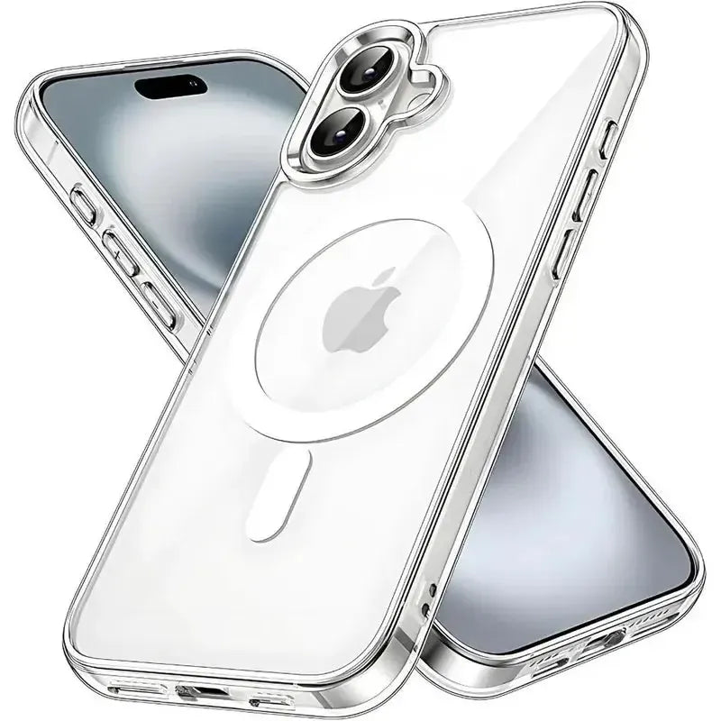 King Link MagSafe Magnetic Case for iPhone 16 - Clear