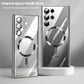 KingLink Luxury MagSafe Case Silver – For Samsung S25 Ultra