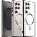 KingLink Luxury MagSafe Case Silver – For Samsung S25 Ultra