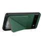 Leather Back Case with Card Slot Holder for Google Pixel 7 Pro - Green