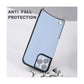 Leather Back Phone Case with Strap for iPhone 11 Pro - Black