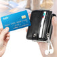 Leather Wallet and Mobile Phone Case for Samsung Z Flip 4 - Black